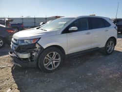 Salvage cars for sale at Cahokia Heights, IL auction: 2016 Ford Edge Titanium