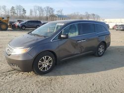 Salvage cars for sale at Spartanburg, SC auction: 2013 Honda Odyssey EX