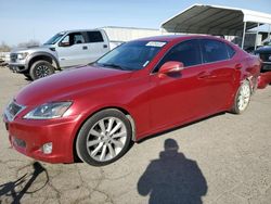 Salvage cars for sale at Fresno, CA auction: 2010 Lexus IS 250