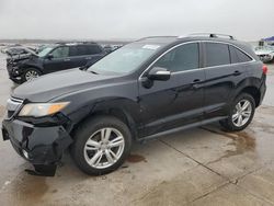 Salvage cars for sale at Grand Prairie, TX auction: 2015 Acura RDX Technology