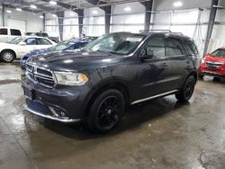 Salvage cars for sale at Ham Lake, MN auction: 2014 Dodge Durango SXT