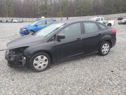 Salvage cars for sale at Gainesville, GA auction: 2017 Ford Focus S