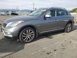 Salvage cars for sale at Colton, CA auction: 2017 Infiniti QX50