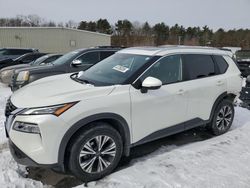 Salvage cars for sale at Exeter, RI auction: 2022 Nissan Rogue SV