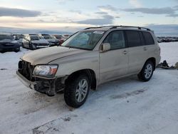 Salvage cars for sale at Helena, MT auction: 2006 Toyota Highlander Hybrid