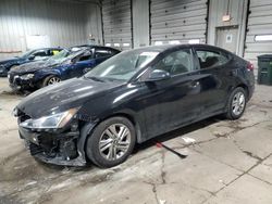 Salvage cars for sale at Franklin, WI auction: 2019 Hyundai Elantra SEL