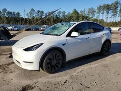 Tesla salvage cars for sale: 2021 Tesla Model Y