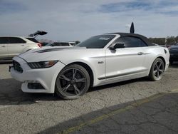 Salvage cars for sale at Las Vegas, NV auction: 2017 Ford Mustang GT