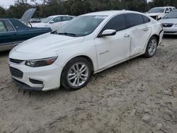 Chevrolet salvage cars for sale: 2016 Chevrolet Malibu LT