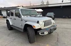 Vandalism Cars for sale at auction: 2022 Jeep Wrangler Unlimited Sahara 4XE