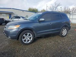 Hyundai salvage cars for sale: 2007 Hyundai Santa FE SE