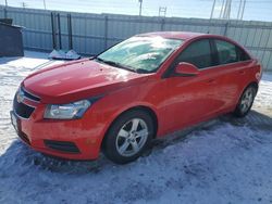 Salvage cars for sale at Chicago Heights, IL auction: 2014 Chevrolet Cruze LT