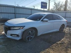 Salvage cars for sale at Hillsborough, NJ auction: 2020 Honda Accord Sport