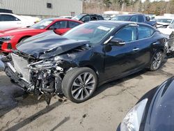 Salvage cars for sale at Exeter, RI auction: 2023 Nissan Maxima Platinum