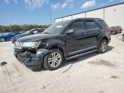 Salvage SUVs for sale at auction: 2018 Ford Explorer XLT