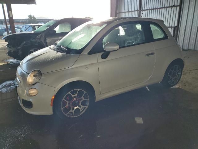 2012 Fiat 500 Sport