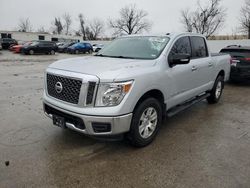 Salvage cars for sale from Copart Bridgeton, MO: 2018 Nissan Titan S