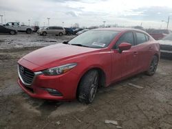 Salvage cars for sale at Indianapolis, IN auction: 2018 Mazda 3 Touring