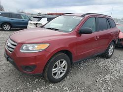 Salvage cars for sale at Cahokia Heights, IL auction: 2012 Hyundai Santa FE GLS