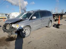 Salvage cars for sale at Pekin, IL auction: 2014 Chrysler Town & Country Touring