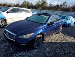 Salvage cars for sale at Memphis, TN auction: 2017 Infiniti Q50 Premium