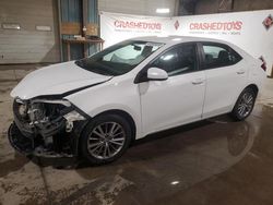 Salvage cars for sale at Eldridge, IA auction: 2014 Toyota Corolla L