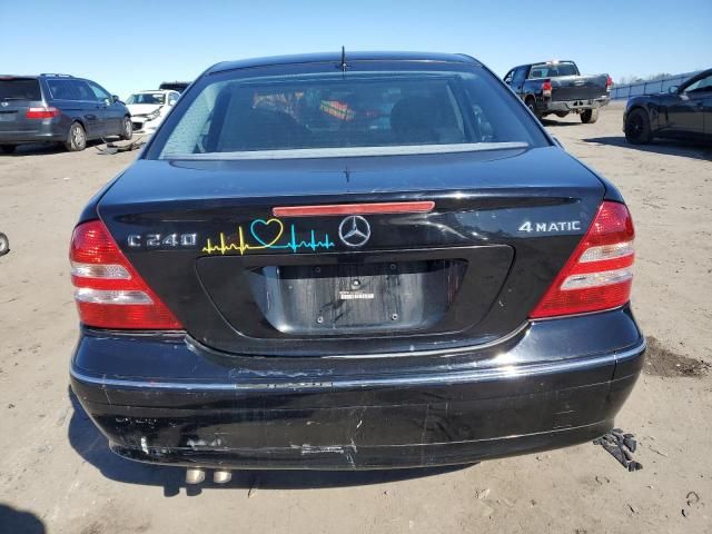 2005 Mercedes-Benz C 240 4matic