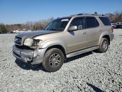 Salvage cars for sale at Mebane, NC auction: 2004 Toyota Sequoia SR5