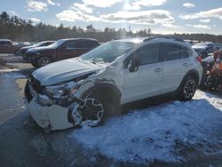 Salvage cars for sale at Windham, ME auction: 2016 Subaru Crosstrek Limited