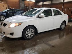 Toyota Corolla salvage cars for sale: 2009 Toyota Corolla Base