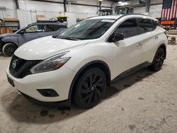 Nissan salvage cars for sale: 2018 Nissan Murano S