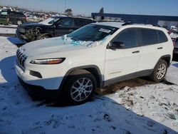 2017 Jeep Cherokee Sport en venta en Woodhaven, MI