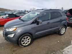 Salvage cars for sale at West Warren, MA auction: 2018 Ford Ecosport SE