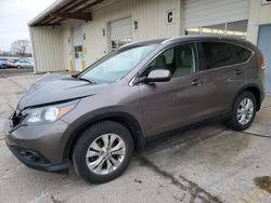 Salvage cars for sale at Dyer, IN auction: 2013 Honda CR-V EXL