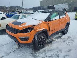 Salvage cars for sale at Elmsdale, NS auction: 2019 Jeep Compass Trailhawk