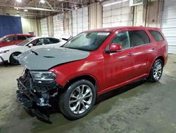 Salvage cars for sale from Copart Woodhaven, MI: 2020 Dodge Durango R/T