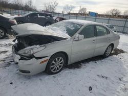 Salvage cars for sale from Copart Chicago Heights, IL: 2004 Lexus ES 330