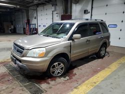 Salvage cars for sale at Marlboro, NY auction: 2004 Honda Pilot EXL