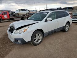 Carros salvage a la venta en subasta: 2013 Subaru Outback 2.5I Limited