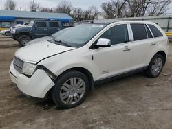 Salvage cars for sale at Wichita, KS auction: 2008 Lincoln MKX