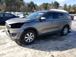 2016 KIA Sorento LX en venta en Mendon, MA