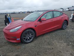 Tesla salvage cars for sale: 2021 Tesla Model 3