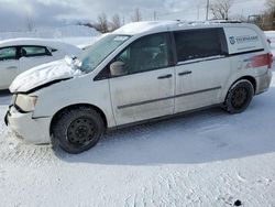 Salvage cars for sale at Montreal Est, QC auction: 2014 Dodge Grand Caravan SE