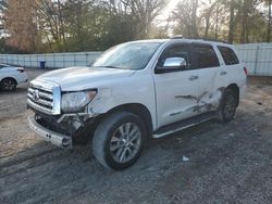 Toyota salvage cars for sale: 2017 Toyota Sequoia Limited