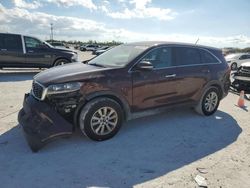 Salvage cars for sale at Arcadia, FL auction: 2019 KIA Sorento L