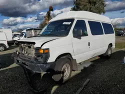 Salvage trucks for sale at Antelope, CA auction: 2012 Ford Econoline E150 Van