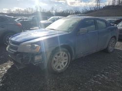 Salvage cars for sale at Duryea, PA auction: 2013 Dodge Avenger SE