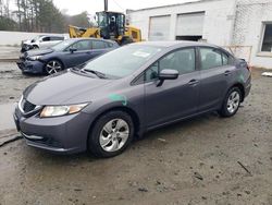 Salvage cars for sale at Seaford, DE auction: 2015 Honda Civic LX