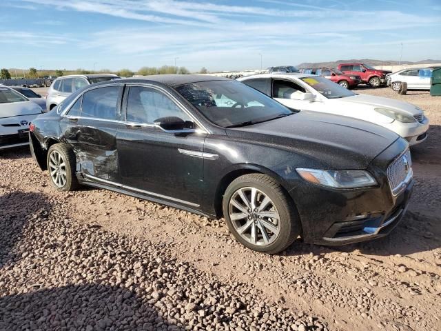 2019 Lincoln Continental