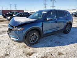 Mazda cx-5 salvage cars for sale: 2017 Mazda CX-5 Touring